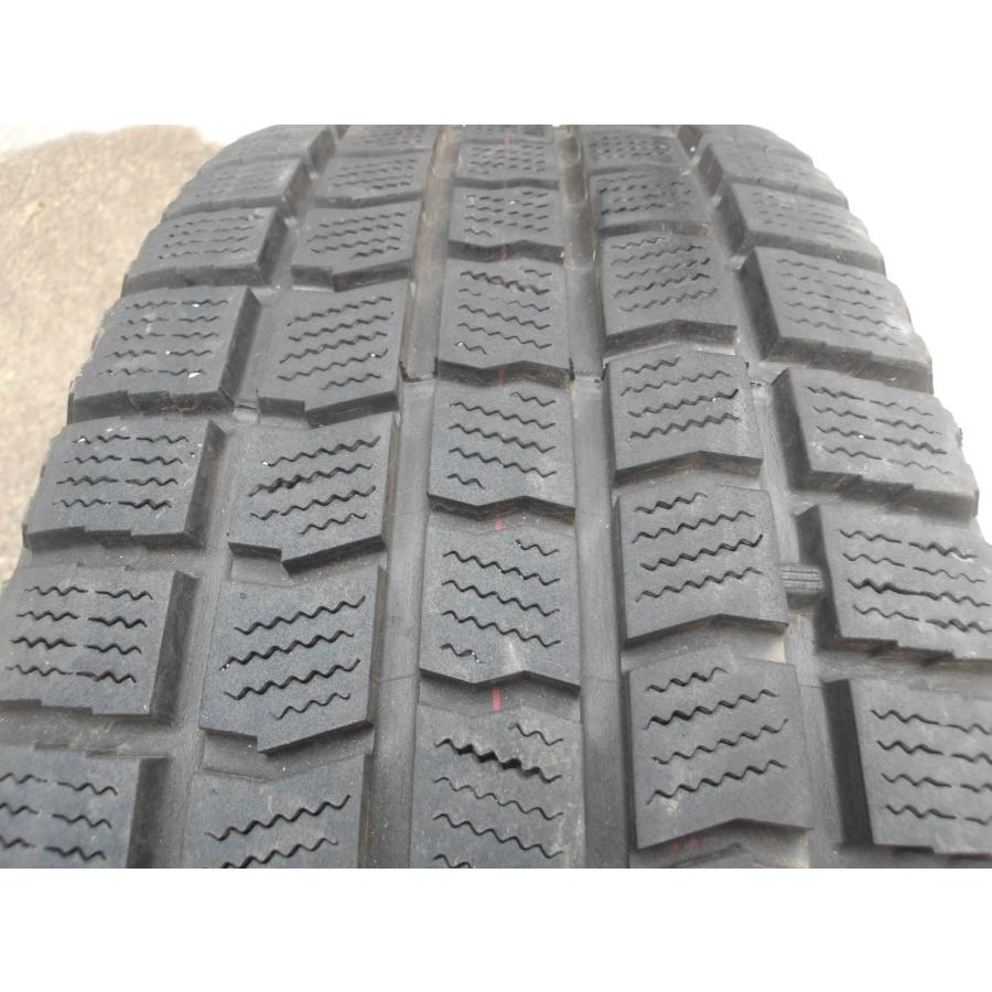 Q403-ソ2 中古タイヤ ホイール 送料無料 195/65R15 冬4本 スタッドレス 91Q 195/65-15 195-65-15 ブリヂストン ブリザック TM-03 15インチ鉄ホイールの画像