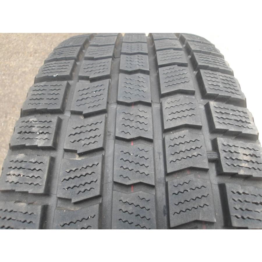 Q403-ソ2 中古タイヤ ホイール 送料無料 195/65R15 冬4本 スタッドレス 91Q 195/65-15 195-65-15 ブリヂストン ブリザック TM-03 15インチ鉄ホイールの画像
