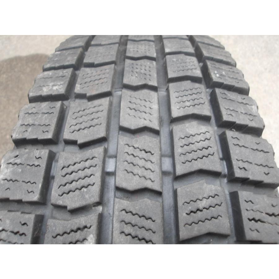 Q404-ソ2 中古タイヤ ホイール 送料無料 175/80R14 冬4本 スタッドレス 88Q 175/80-14 175-80-14 ブリヂストン ブリザック TM-03 1４インチ鉄ホイールの画像