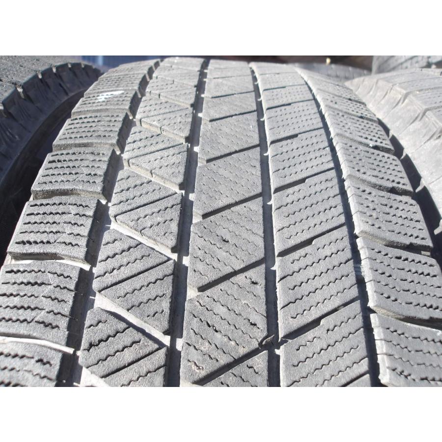 Q40-4 中古タイヤ 送料無料 195/65R16 冬4本セット スタッドレス 92Q 195/65-16 195-65-16 ブリヂストン ブリザック VRX3_2
