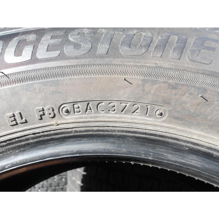 Q40-4 中古タイヤ 送料無料 195/65R16 冬4本セット スタッドレス 92Q 195/65-16 195-65-16 ブリヂストン ブリザック VRX3_8