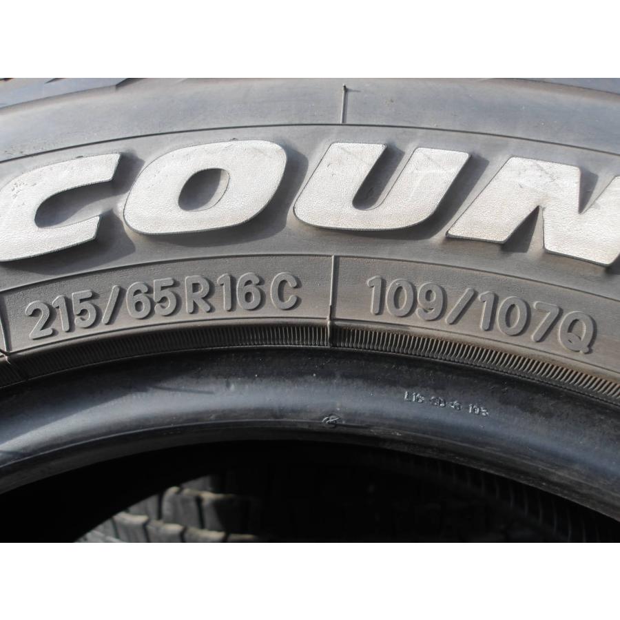 Q438-ソ1 中古タイヤ 送料無料 215/65R16C 夏4本セット サマータイヤ 