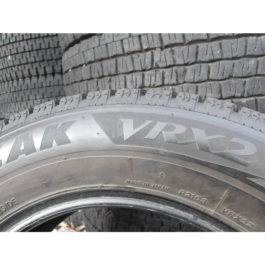 Q623-12 中古タイヤ 送料無料 195/65R15 冬2本セット スタッドレス 91Q