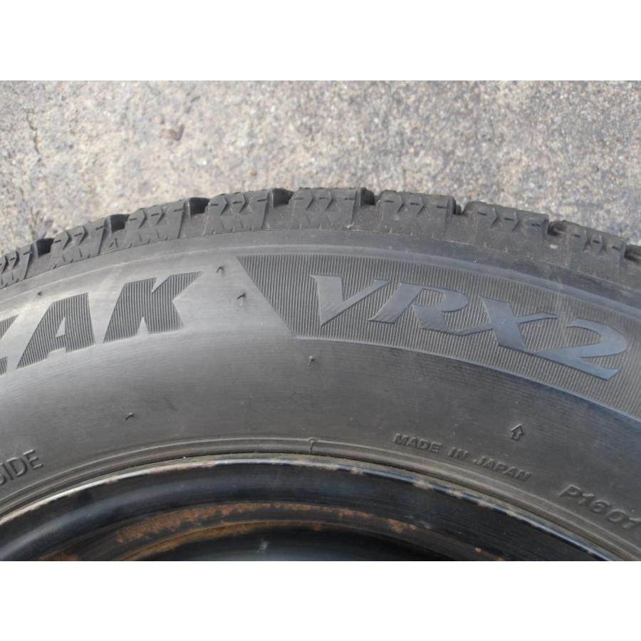 Q668-ソ2 中古タイヤ ホイール 送料無料 185/60R15 冬4本セット 