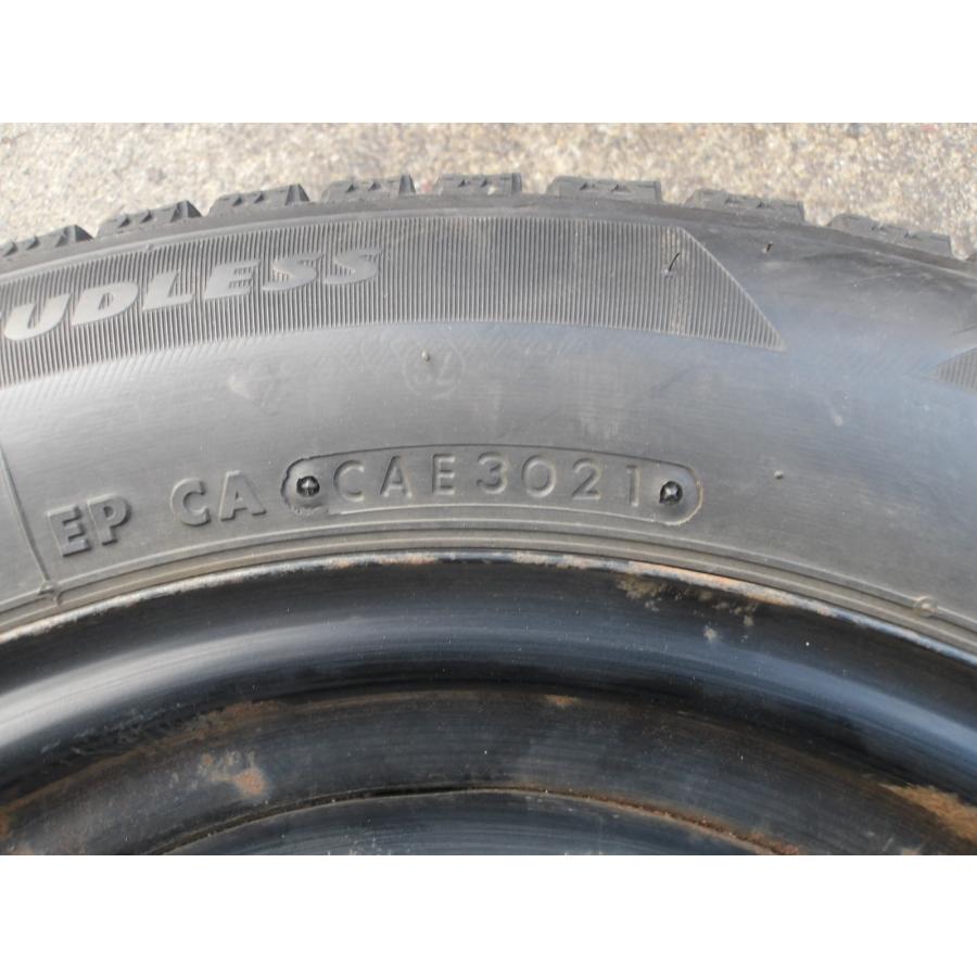 Q668-ソ2 中古タイヤ ホイール 送料無料 185/60R15 冬4本セット 