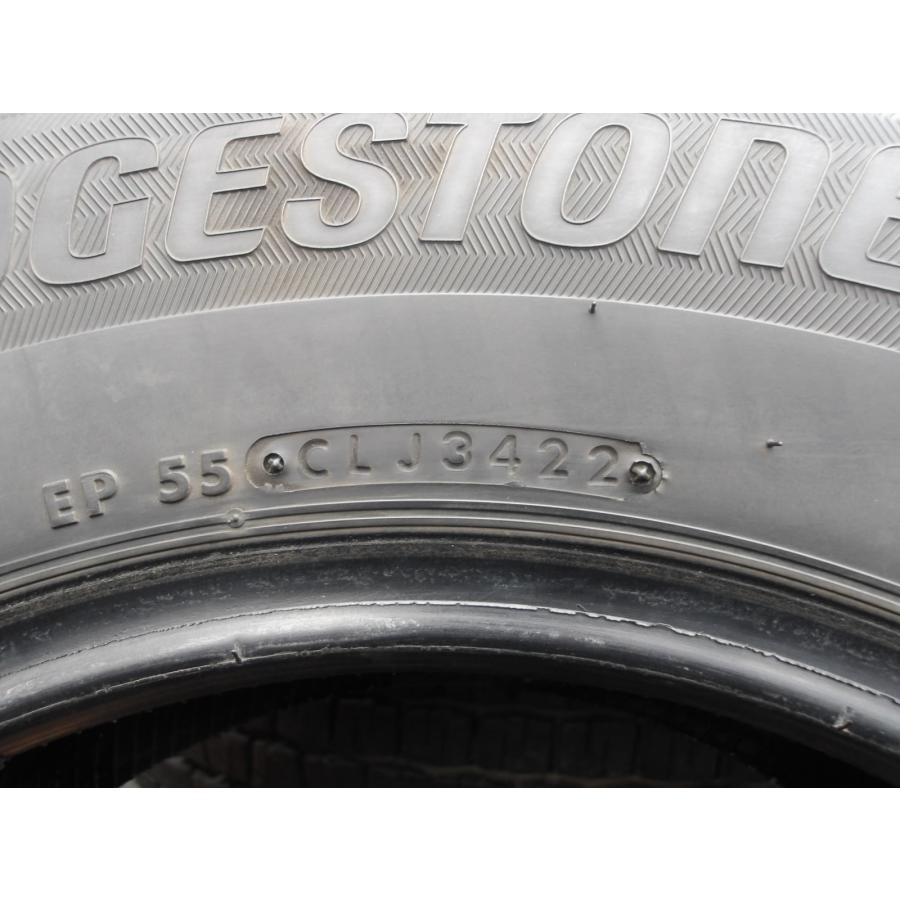 Q712-9 中古タイヤ 送料無料 195/80R15 冬1本 スタッドレス LT 107