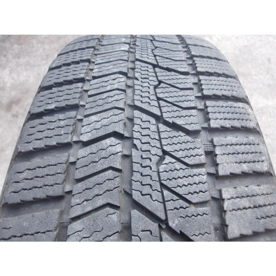 Q769-ソ2 中古タイヤ ホイール 送料無料 185/60R15 冬4本セット スタッドレス 84Q 185/60-15 185-60-15 トーヨー オブザーブ GIZ2 15インチ鉄ホイールの画像
