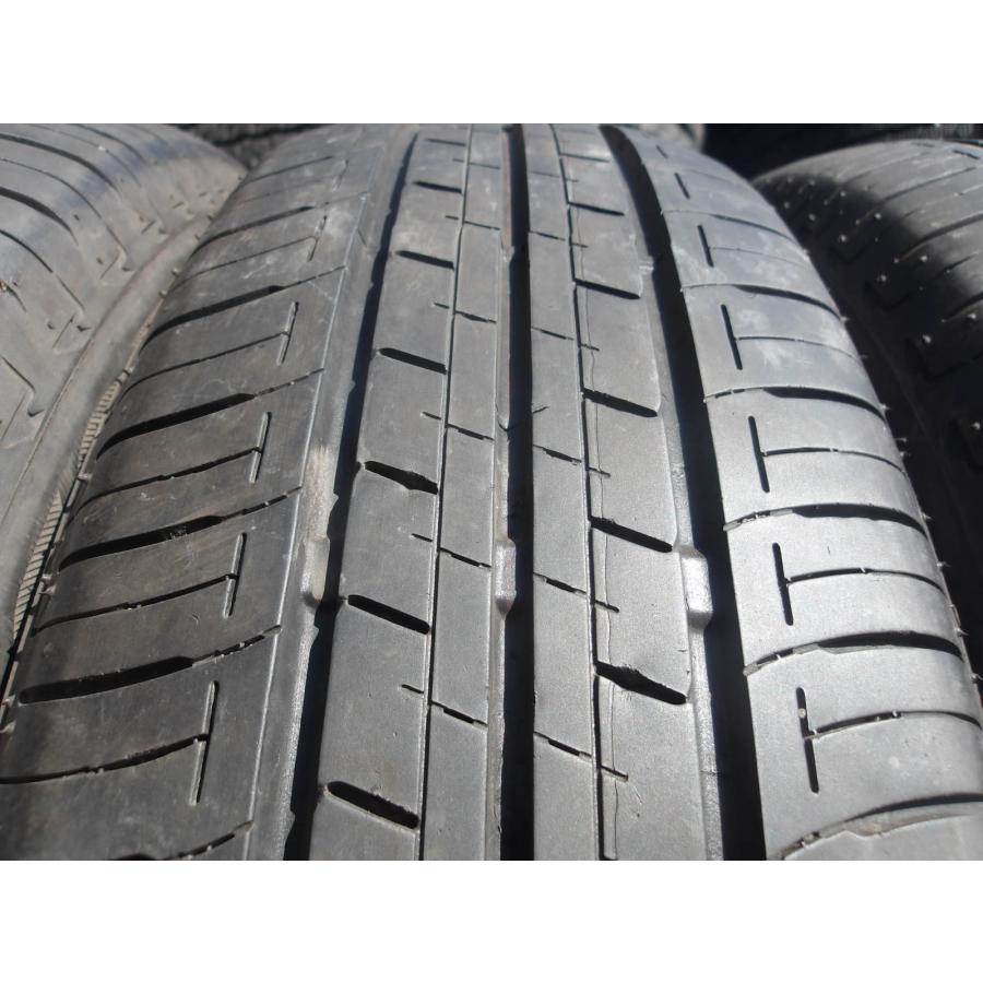 Q844-2 中古タイヤ 送料無料 175/65R15 夏4本セット サマータイヤ 84H 175/65-15 175-65-15 ブリヂストン エコピア EP150の画像