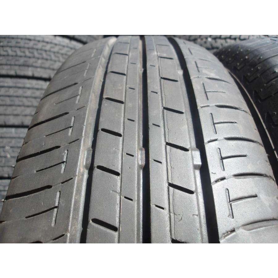 Q844-2 中古タイヤ 送料無料 175/65R15 夏4本セット サマータイヤ 84H 175/65-15 175-65-15 ブリヂストン エコピア EP150の画像