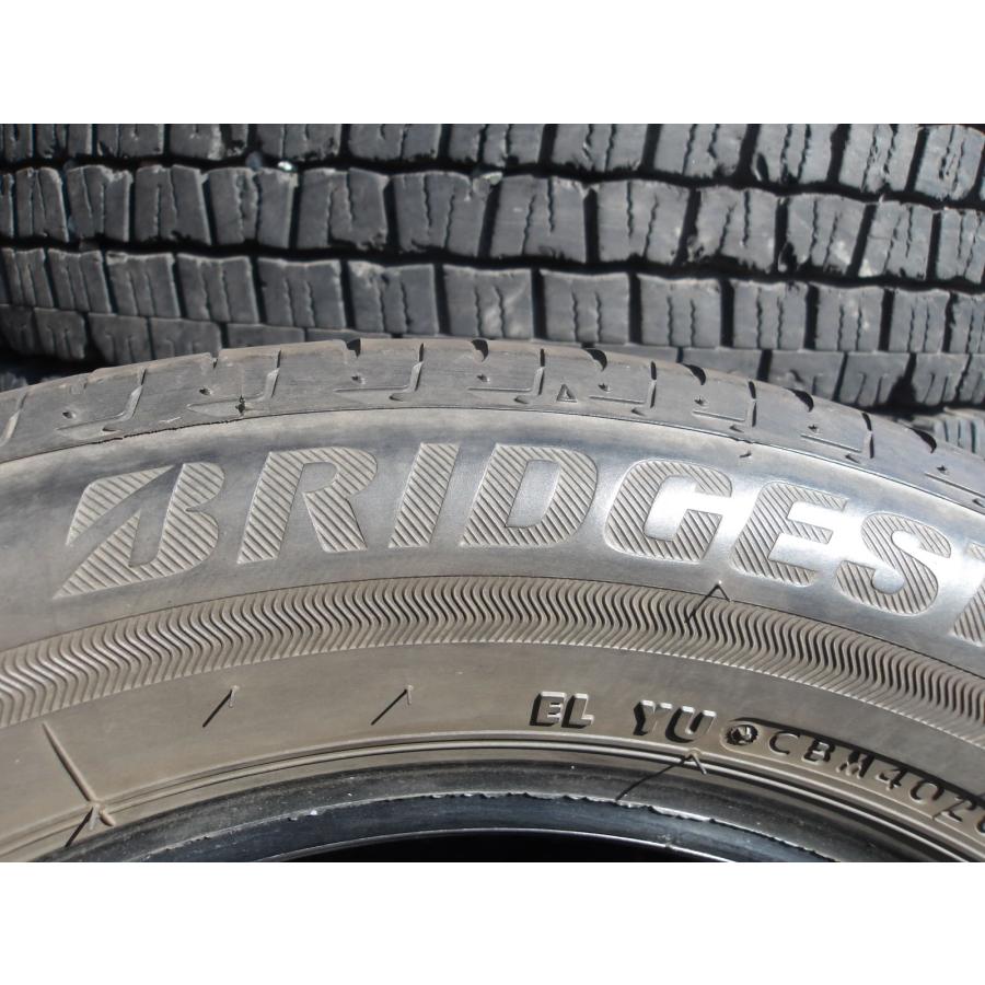 Q844-2 中古タイヤ 送料無料 175/65R15 夏4本セット サマータイヤ 84H 175/65-15 175-65-15 ブリヂストン エコピア EP150の画像