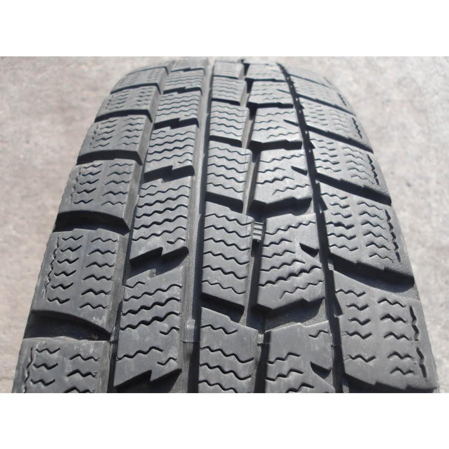 Q858-ソ2 中古タイヤ ホイール 送料無料 155/65R13 冬4本セット 