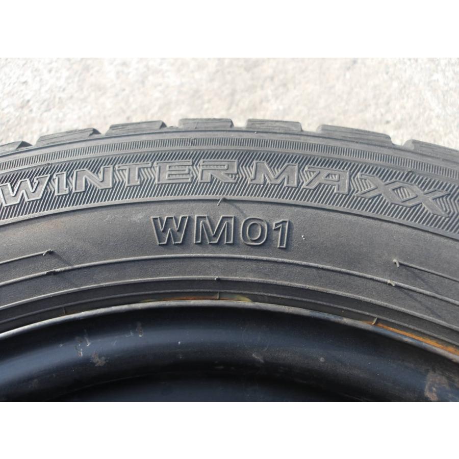 Q858-ソ2 中古タイヤ ホイール 送料無料 155/65R13 冬4本セット 