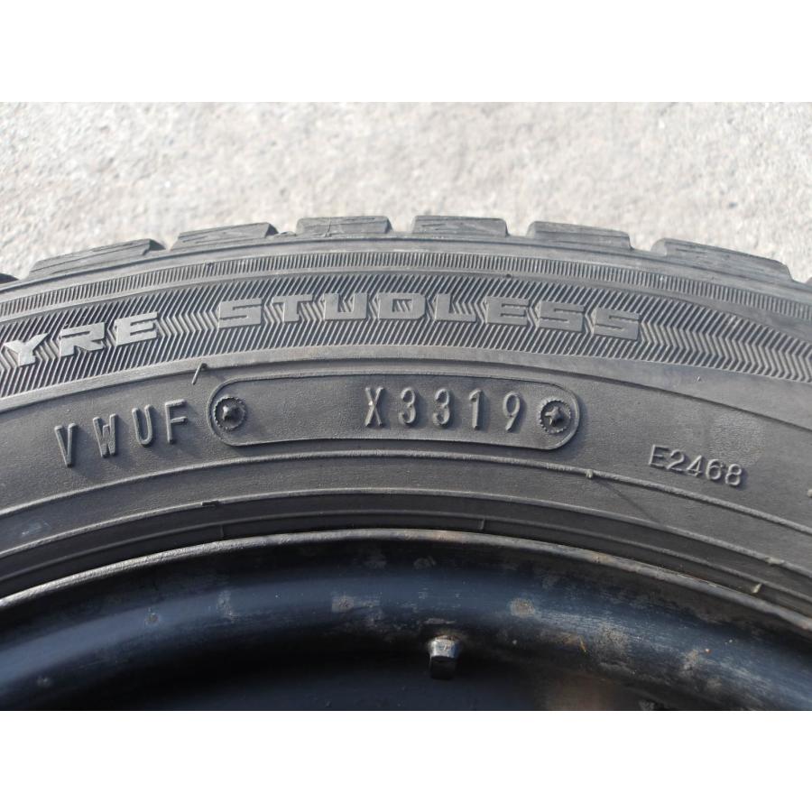 Q858-ソ2 中古タイヤ ホイール 送料無料 155/65R13 冬4本セット