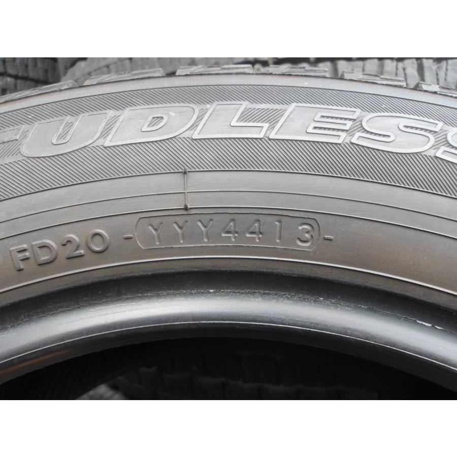 Q865-ソ1 中古タイヤ 送料無料 205/60R16 冬4本セット スタッドレス