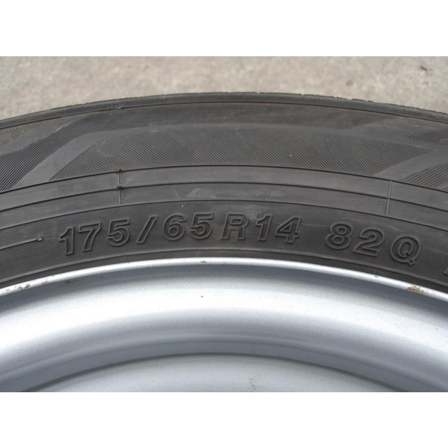 Q867-ソ2 中古タイヤ ホイール 送料無料 175/65R14 冬4本セット