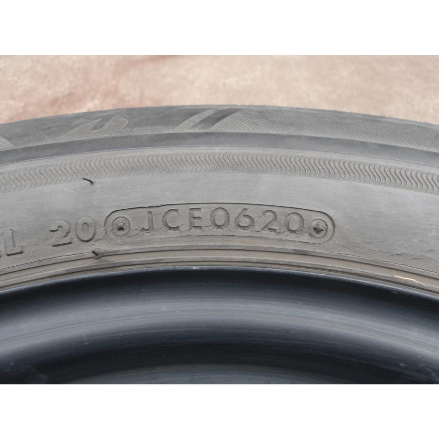 Q908-ソ2 中古タイヤ ホイール 送料無料 205/60R16 夏4本セット サマータイヤ 92H 205/60-16 205-60-16 ブリヂストン エコピア NH100RV 16インチ鉄ホイールの画像