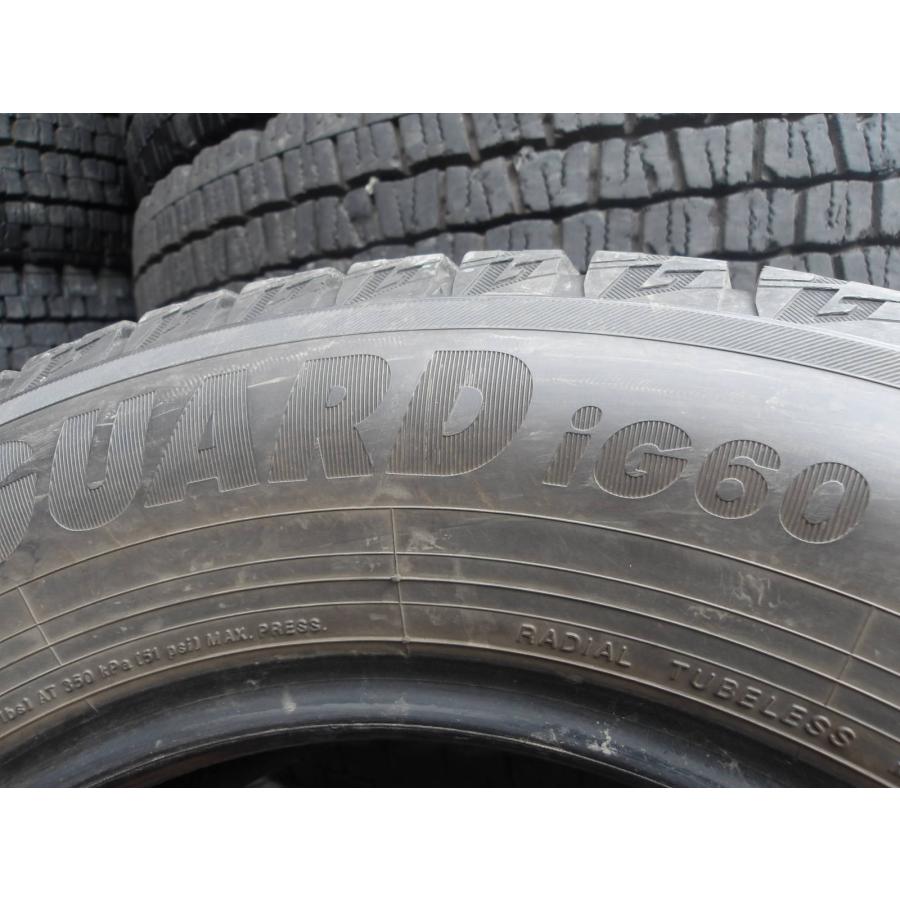 Q994-12 中古タイヤ 送料無料 195/65R15 冬4本セット スタッドレス 91Q 195/65-15 195-65-15 ヨコハマ アイスガード iG60_7