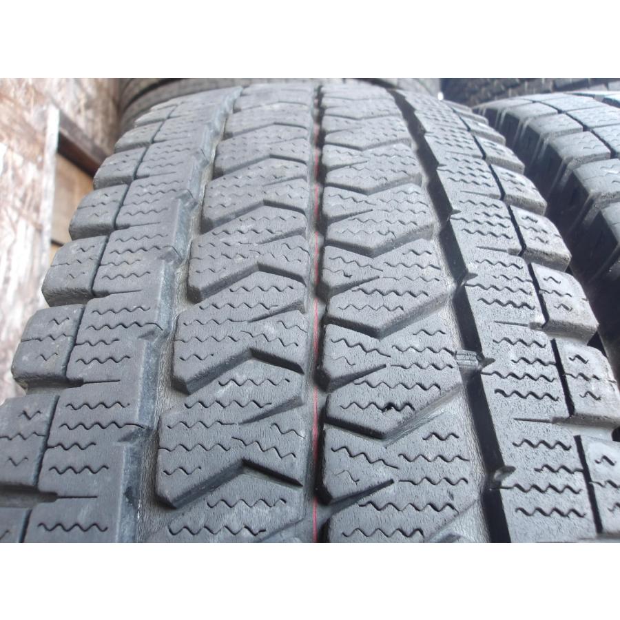 R127-10 中古タイヤ 送料無料 195/80R15 冬4本セット スタッドレス LT