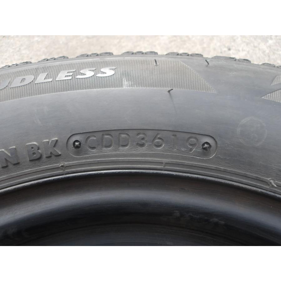 R201-ソ2 中古タイヤ ホイール 送料無料 155/70R13 冬4本セット 