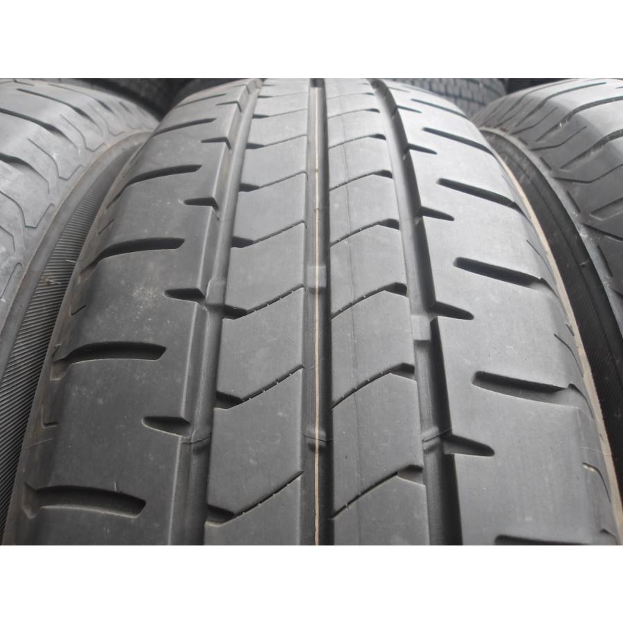 R231-ソ1 中古タイヤ 送料無料 185/65R15 夏4本セット サマータイヤ 88S 185/65-15 185-65-15 ブリヂストン エコピア ニューノ_2