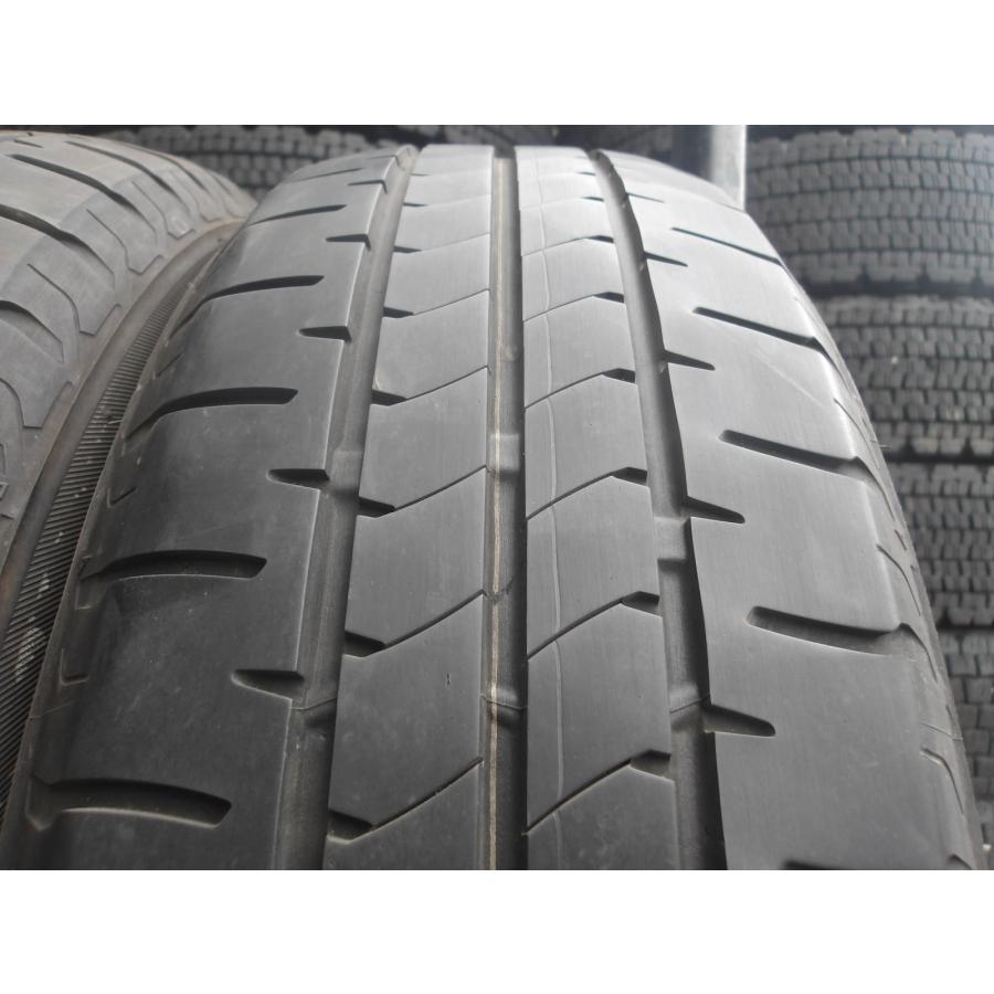 R231-ソ1 中古タイヤ 送料無料 185/65R15 夏4本セット サマータイヤ 88S 185/65-15 185-65-15 ブリヂストン エコピア ニューノ_4
