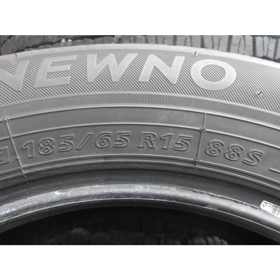 R231-ソ1 中古タイヤ 送料無料 185/65R15 夏4本セット サマータイヤ 88S 185/65-15 185-65-15 ブリヂストン エコピア ニューノ_5