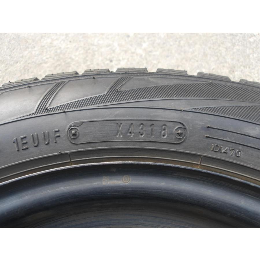 R316-ソ2 中古タイヤ ホイール 送料無料 155/65R13 冬4本セット