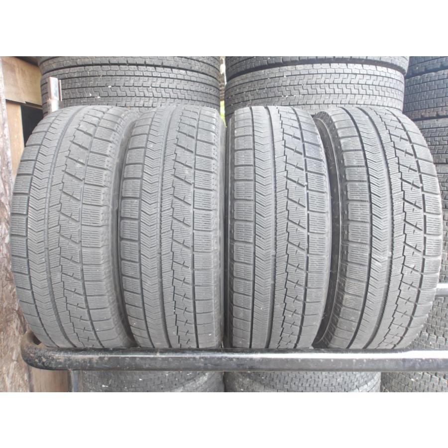 R325-ソ1 中古タイヤ 送料無料 205/65R15 冬4本セット スタッドレス 