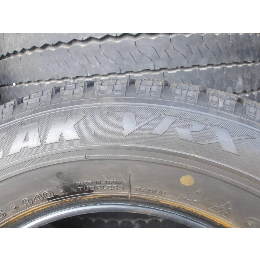 R325-ソ1 中古タイヤ 送料無料 205/65R15 冬4本セット スタッドレス 