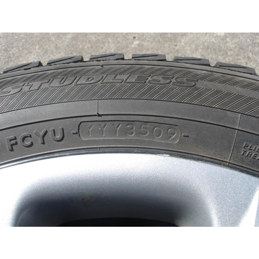 R331kp-ソ2 中古タイヤ ホイール 送料無料 175/65R15 冬4本セット 