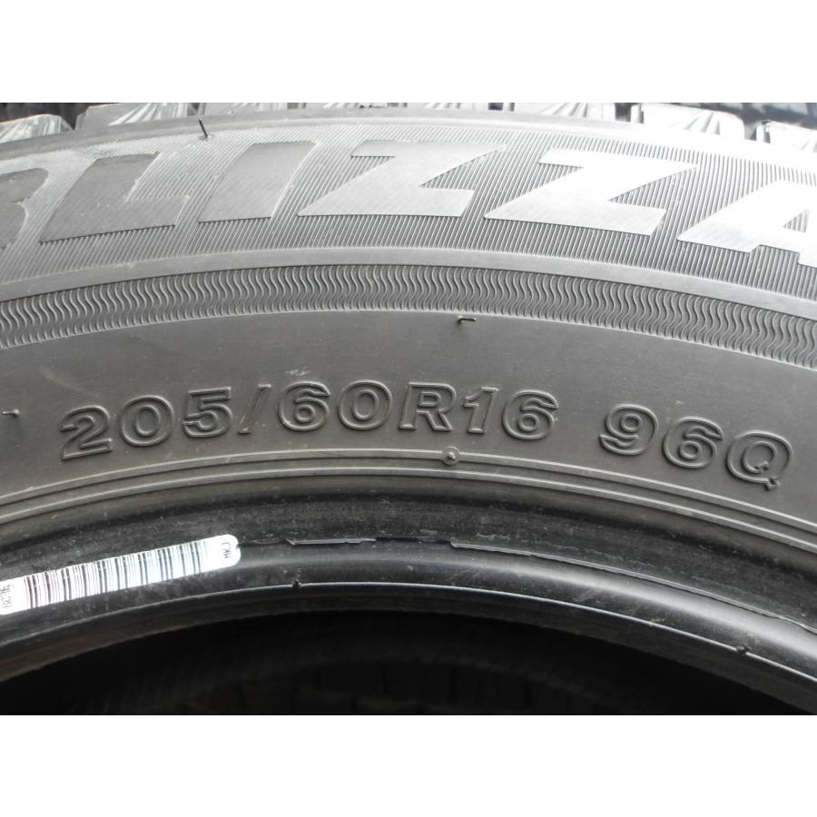 ②即日発送可送料込！中古ブリヂストン冬タイヤセット　計４８０００円 R425-8 中古タイヤ 送料無料 205/60R16 冬1本 スタッドレス 96Q 205/60