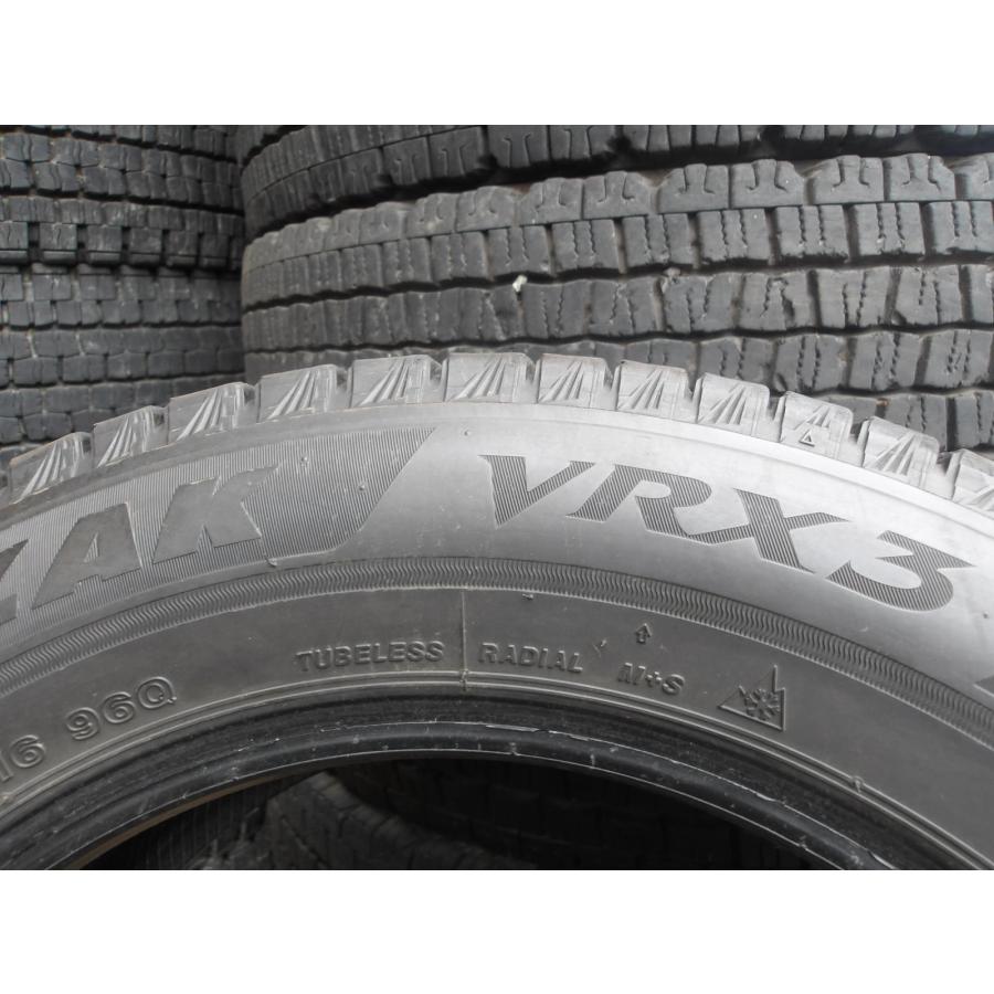 R425-8 中古タイヤ 送料無料 205/60R16 冬1本 スタッドレス 96Q 205/60