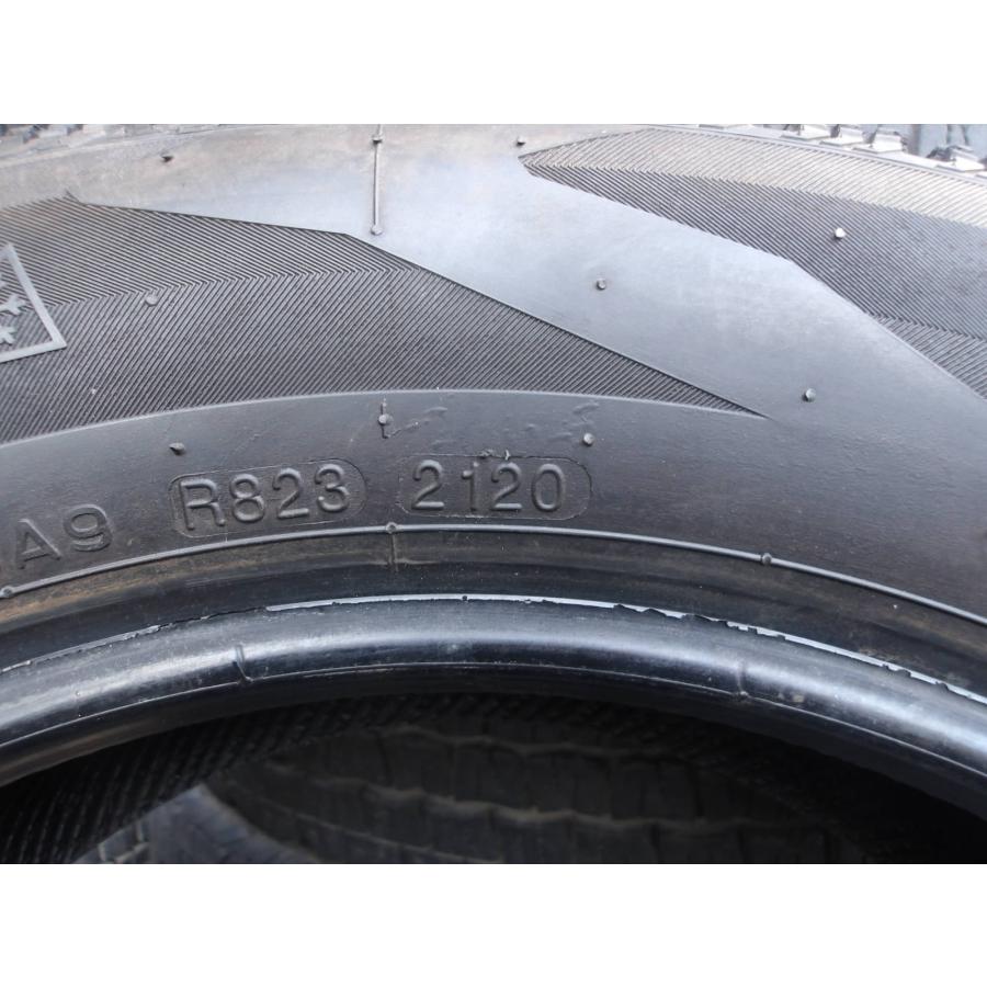 中古　205 60 16 22年製造　４本セット　送料込み S124-4 中古タイヤ 送料無料 205/60R16 冬4本セット スタッドレス 92Q