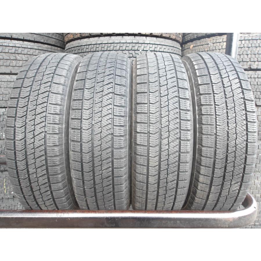 X20-1 中古タイヤ 送料無料 155/65R14 冬4本セット スタッドレス 75Q 