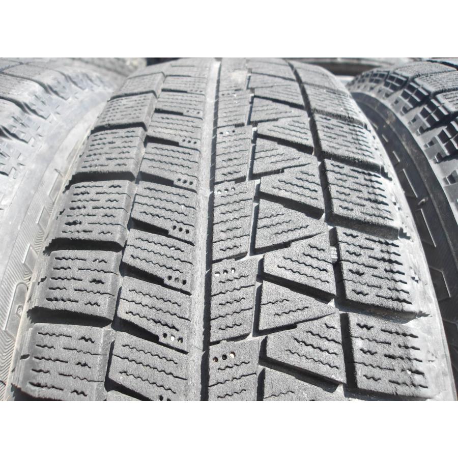 Y409-1 中古タイヤ 送料無料 165/60R15 冬4本セット スタッドレス 77Q 165/60-15 165-60-15 ブリヂストン ブリザック REVO GZ｜tire-dream｜02