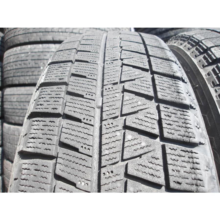 Y409-1 中古タイヤ 送料無料 165/60R15 冬4本セット スタッドレス 77Q 165/60-15 165-60-15 ブリヂストン ブリザック REVO GZ｜tire-dream｜04