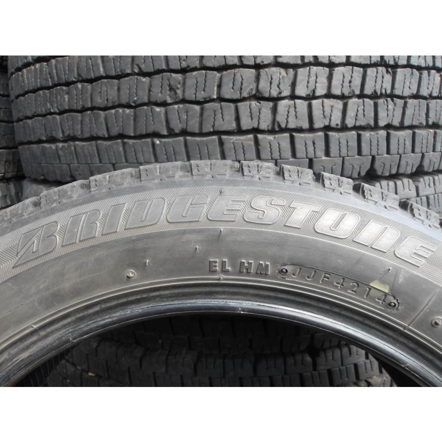 Y409-1 中古タイヤ 送料無料 165/60R15 冬4本セット スタッドレス 77Q 165/60-15 165-60-15 ブリヂストン ブリザック REVO GZ｜tire-dream｜07