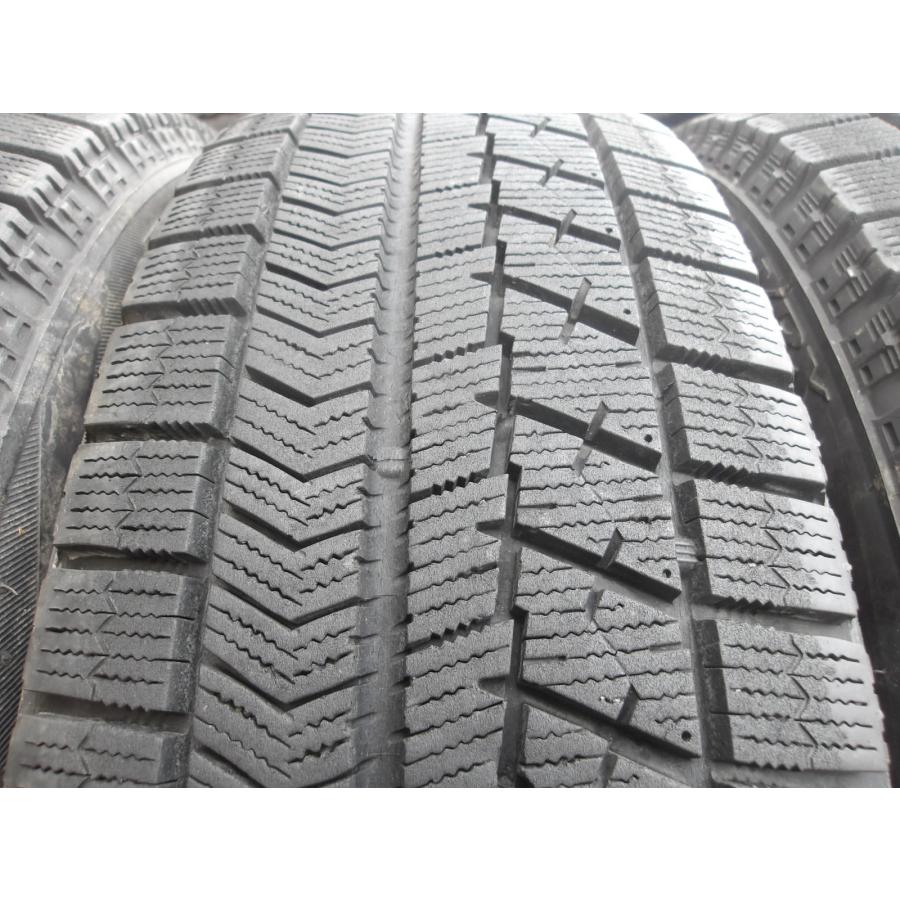 Y923-1 中古タイヤ 送料無料 175/65R15 冬4本セット スタッドレス 84Q 175/65-15 175-65-15 ブリヂストン ブリザック VRXの画像