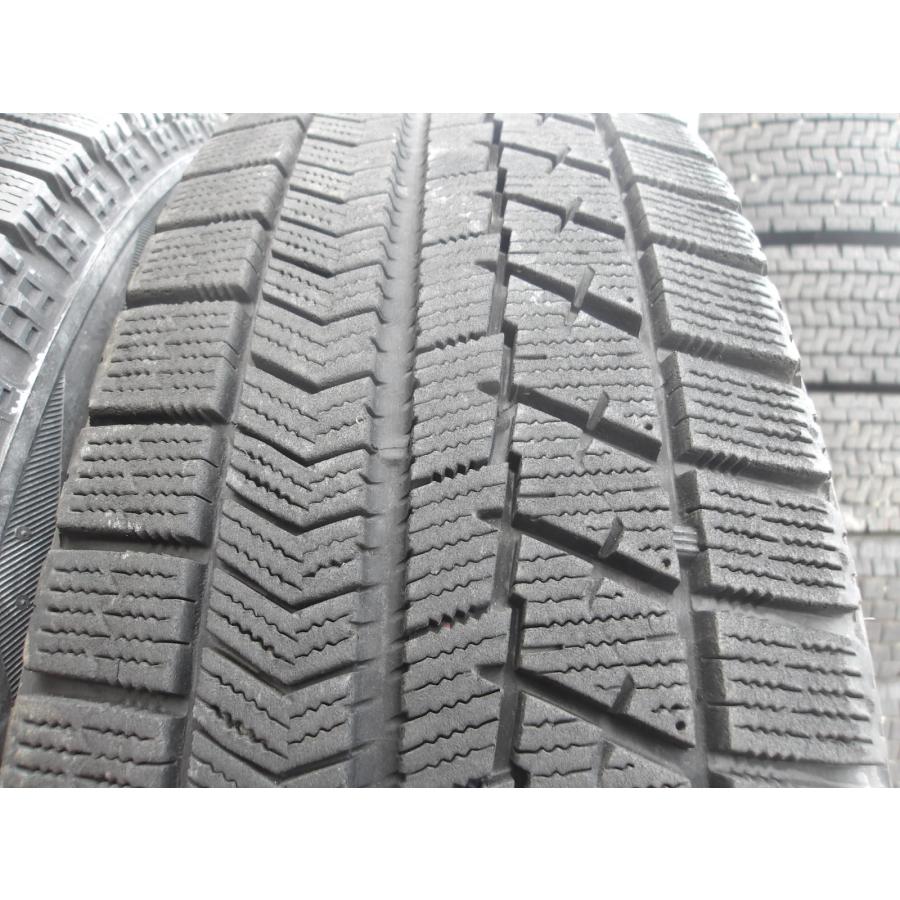 Y923-1 中古タイヤ 送料無料 175/65R15 冬4本セット スタッドレス 84Q 175/65-15 175-65-15 ブリヂストン ブリザック VRXの画像