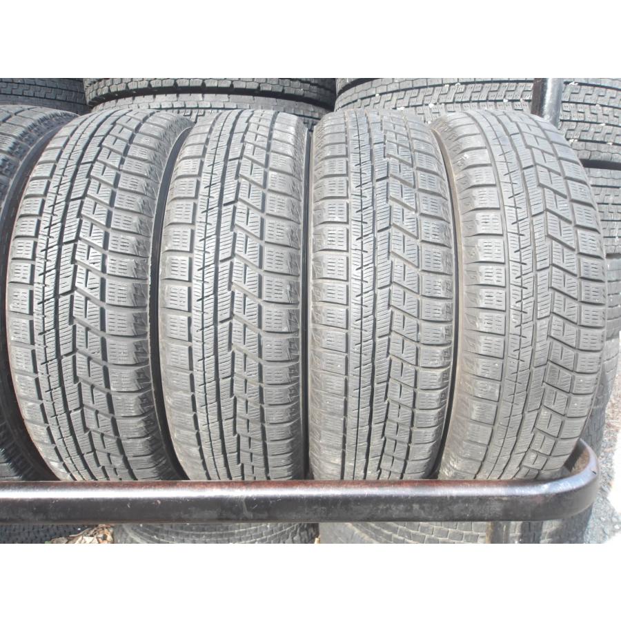 Y948k-1 中古タイヤ 送料無料 155/65R14 冬4本セット スタッドレス 75Q 