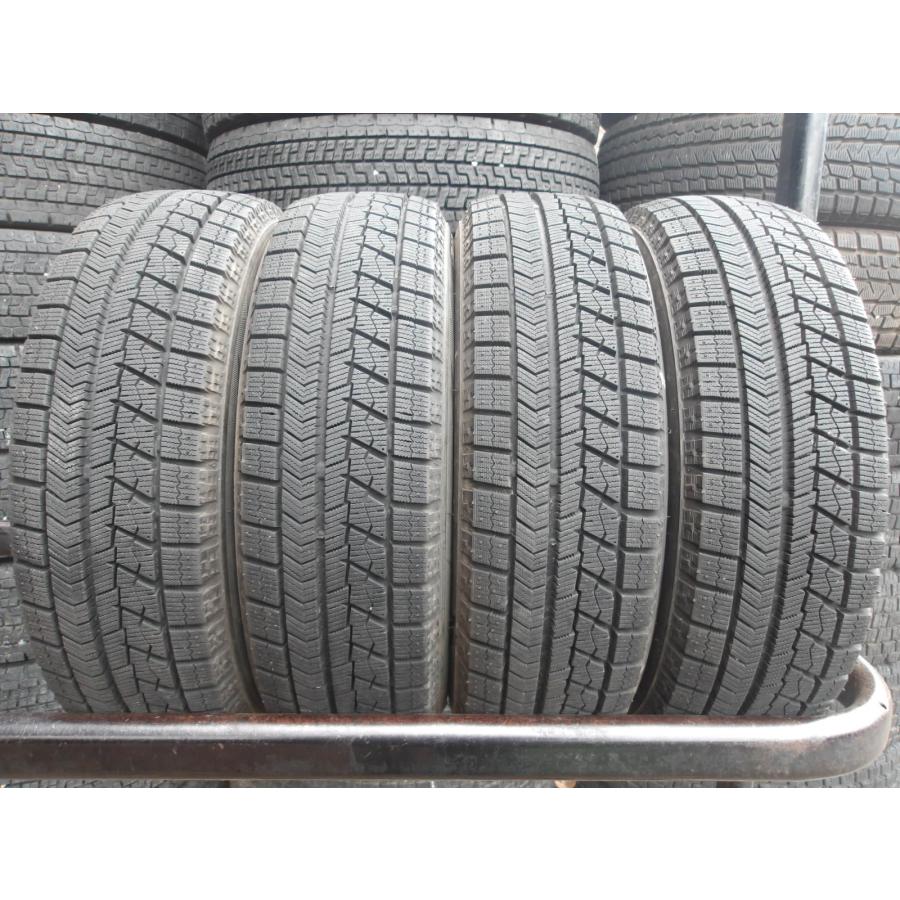 Y963-14 中古タイヤ 送料無料 155/65R13 冬4本セット スタッドレス 73Q 