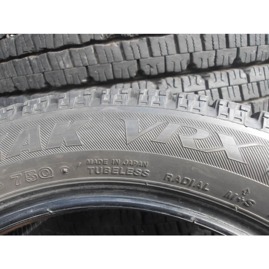 Y983-14 中古タイヤ 送料無料 165/55R15 冬4本セット スタッドレス 75Q 