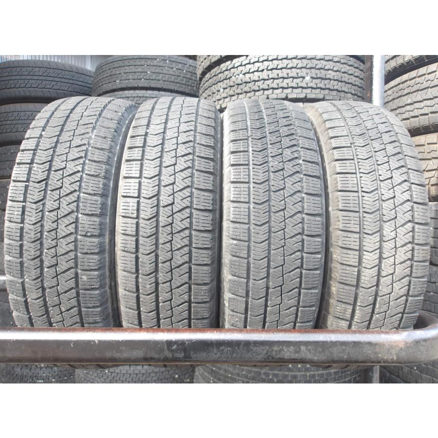 Y995-14 中古タイヤ 送料無料 155/65R13 冬4本セット スタッドレス 73Q 