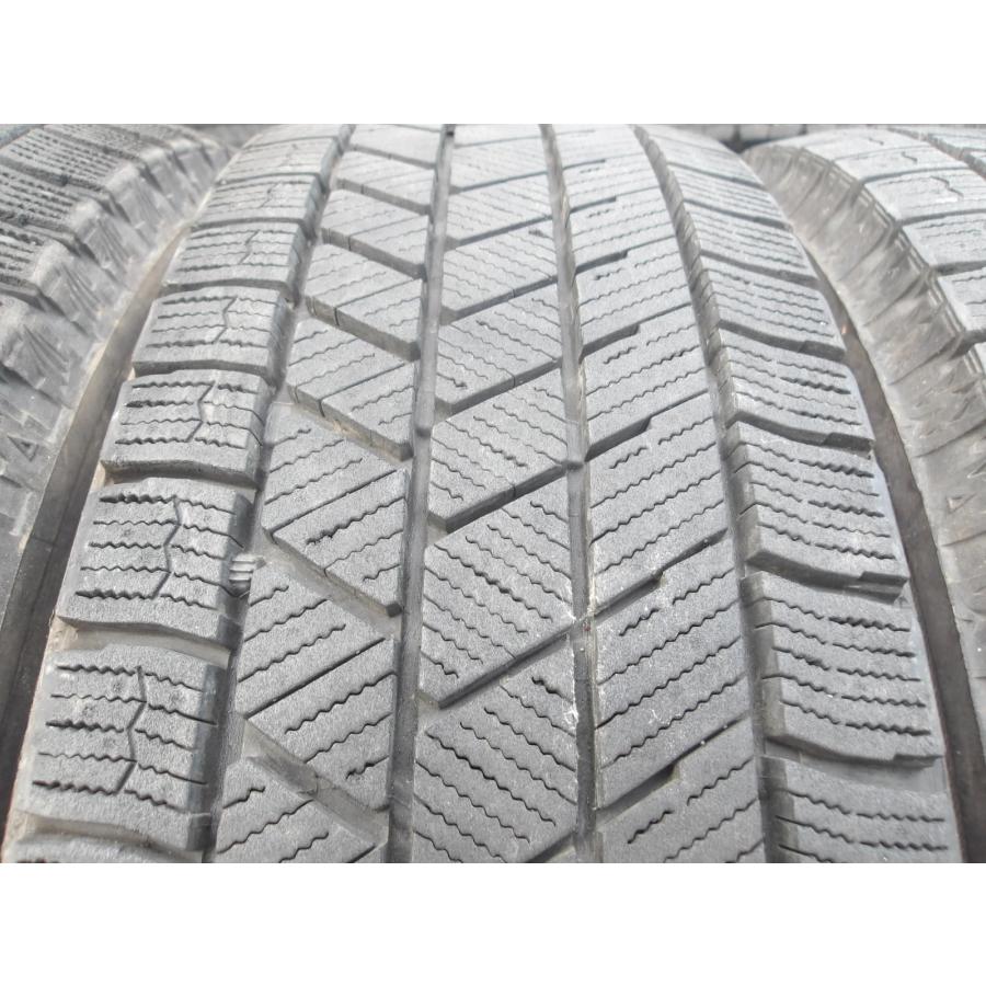 Y997-14 中古タイヤ 送料無料 165/65R14 冬4本セット スタッドレス 79Q 165/65-14 165-65-14 ブリヂストン ブリザック VRX3_2
