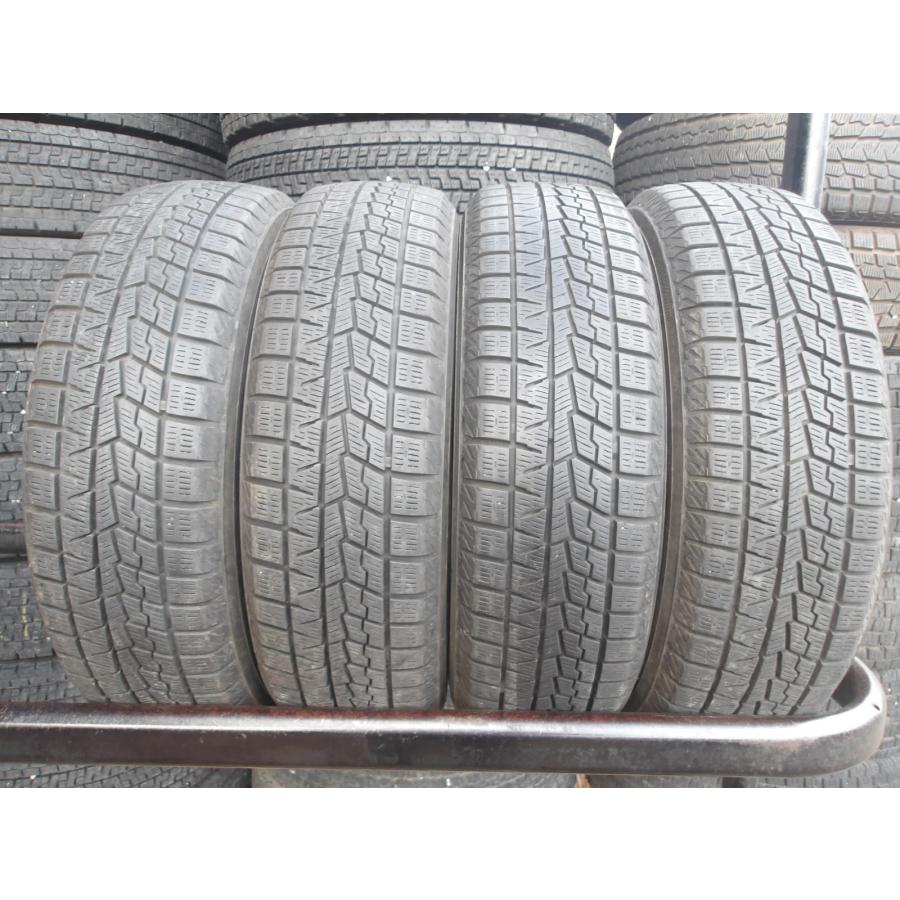 Y998k-14 中古タイヤ 送料無料 155/65R14 冬4本セット スタッドレス 