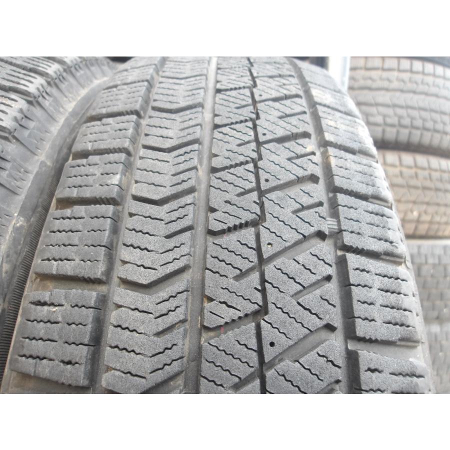 ③155/65R14中古冬用タイヤ4本 Y999-14 中古タイヤ 送料無料 155/65R14 冬4本セット スタッドレス 75Q