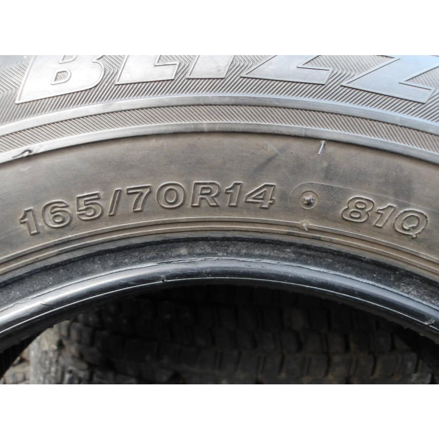 BRIDGESTONE（ブリヂストン） Z847 中古タイヤ 送料着払い 165/70R14 