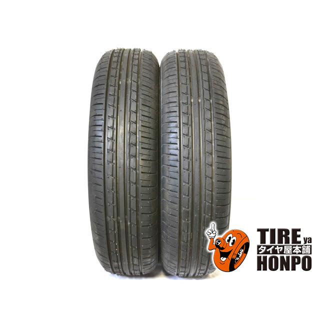 中古タイヤ 2本セット 155/65R13 73S ヨコハマ エコス ES31 サマー 