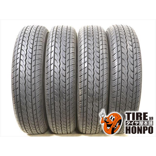 中古タイヤ 4本セット 165R13 6PR ヨコハマ JOB RY52 サマータイヤ 