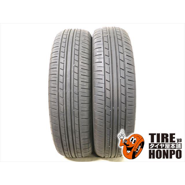 中古タイヤ 2本セット 195/65R15 91S ヨコハマ エコス ES31 サマー